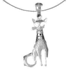 10K, 14K or 18K Gold Cat Pendant