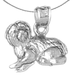 Colgante de Perro de Oro de 10K, 14K o 18K