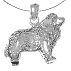 Colgante de perro Cocker Spaniel de oro de 10K, 14K o 18K