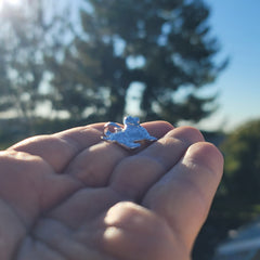 10K, 14K or 18K Gold Cocker Spaniel Dog Pendant