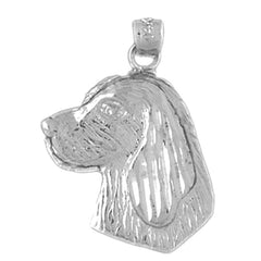10K, 14K or 18K Gold Dog Pendant