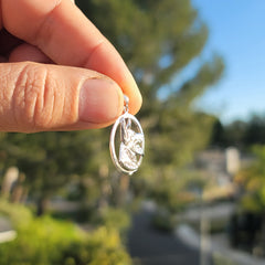 Colgante de perro pastor alemán de oro de 10 quilates, 14 quilates o 18 quilates