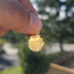 Colgante Bulldog de Oro de 14K o 18K