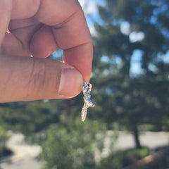 14K or 18K Gold Deer Pendant