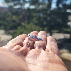 14K or 18K Gold Deer Pendant