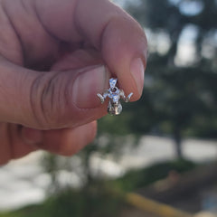 14K or 18K Gold Ram Pendant