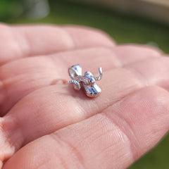 14K or 18K Gold Ram Pendant