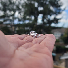 3D-Widder-Anhänger aus 10 Karat, 14 Karat oder 18 Karat Gold