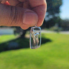 10K, 14K or 18K Gold Deer Pendant