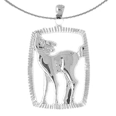 Colgante Ciervo en Oro de 10K, 14K o 18K