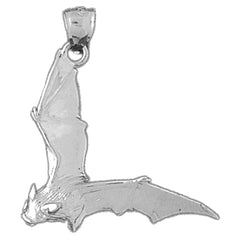 10K, 14K or 18K Gold Bat Pendant