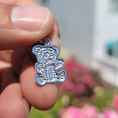 10K, 14K or 18K Gold Teddy Bear Pendant