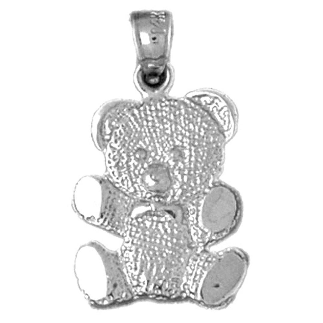 10K, 14K or 18K Gold Teddy Bear Pendant
