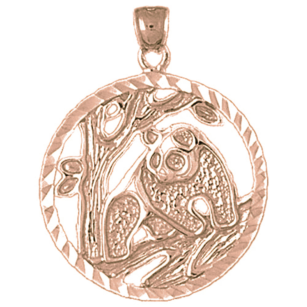 10K, 14K or 18K Gold Bear Pendant