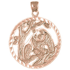 10K, 14K or 18K Gold Bear Pendant