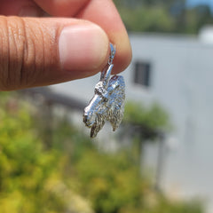 10K, 14K or 18K Gold Goat Pendant