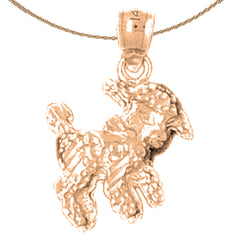 Colgante Oveja de Oro de 14K o 18K