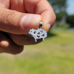 14K or 18K Gold Sheep Pendant