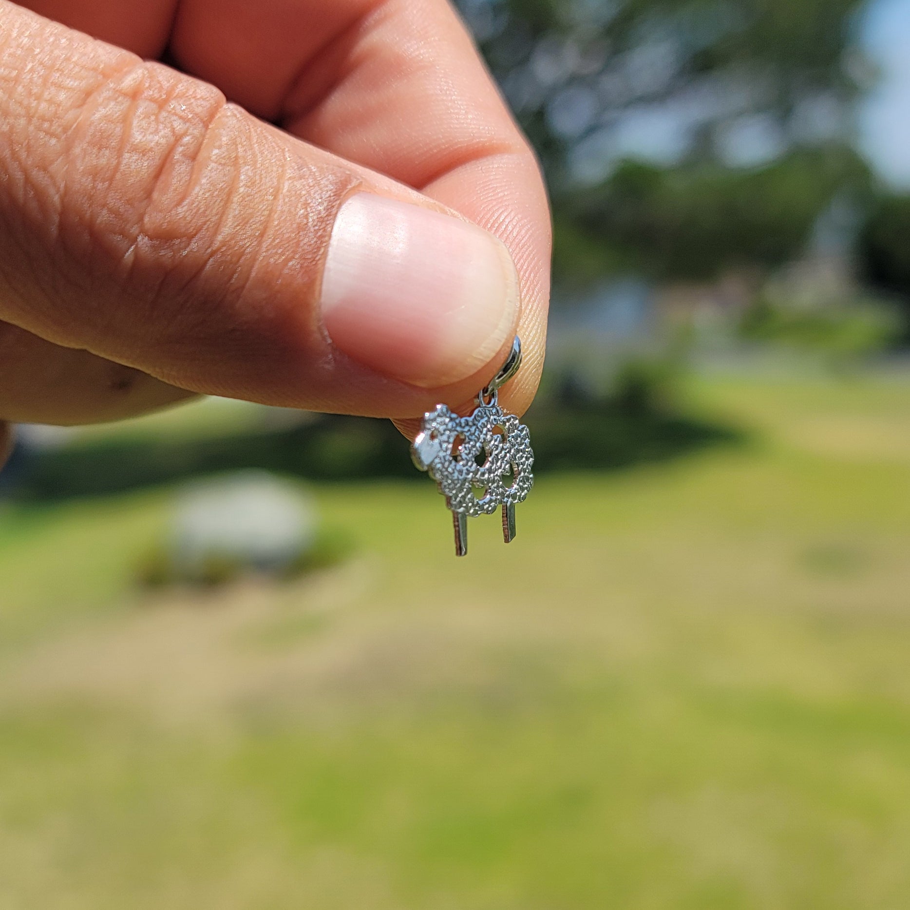 14K or 18K Gold Sheep Pendant
