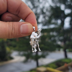 10K, 14K or 18K Gold Camel Pendant