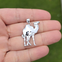 10K, 14K or 18K Gold Camel Pendant