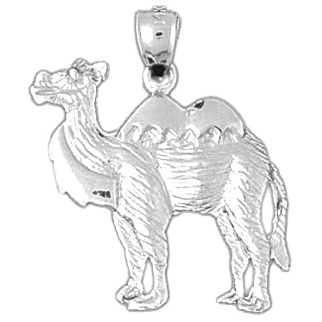 10K, 14K or 18K Gold Camel Pendant
