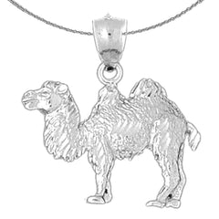 10K, 14K or 18K Gold Camel Pendant