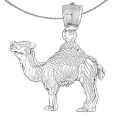 10K, 14K or 18K Gold Camel Pendant