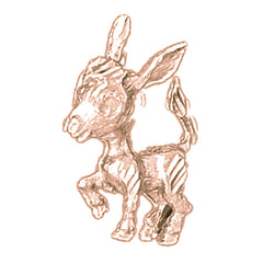 10K, 14K or 18K Gold Camel Pendant