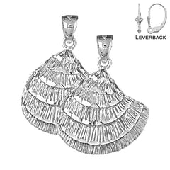 14K or 18K Gold Shell Earrings