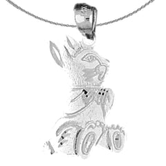 Colgante Conejo de Oro de 14K o 18K