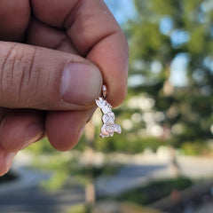 14K or 18K Gold Rabbit Pendant