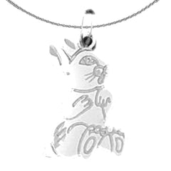 Colgante Conejo de Oro de 14K o 18K