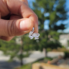 Colgante Conejo de Oro de 14K o 18K