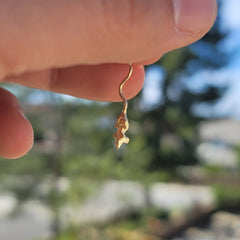 14K or 18K Gold Rat Pendant