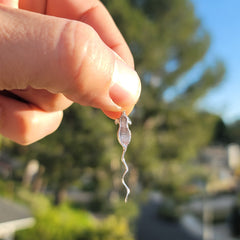 14K or 18K Gold Rat Pendant