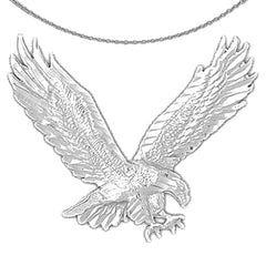 Adleranhänger aus 10 Karat, 14 Karat oder 18 Karat Gold