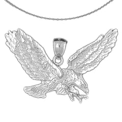 Adleranhänger aus 10 Karat, 14 Karat oder 18 Karat Gold