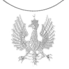 Adleranhänger aus 10 Karat, 14 Karat oder 18 Karat Gold