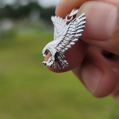 Colgante de águila de oro de 10K, 14K o 18K