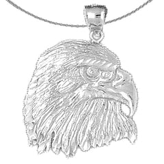 10K, 14K or 18K Gold Eagle Pendant