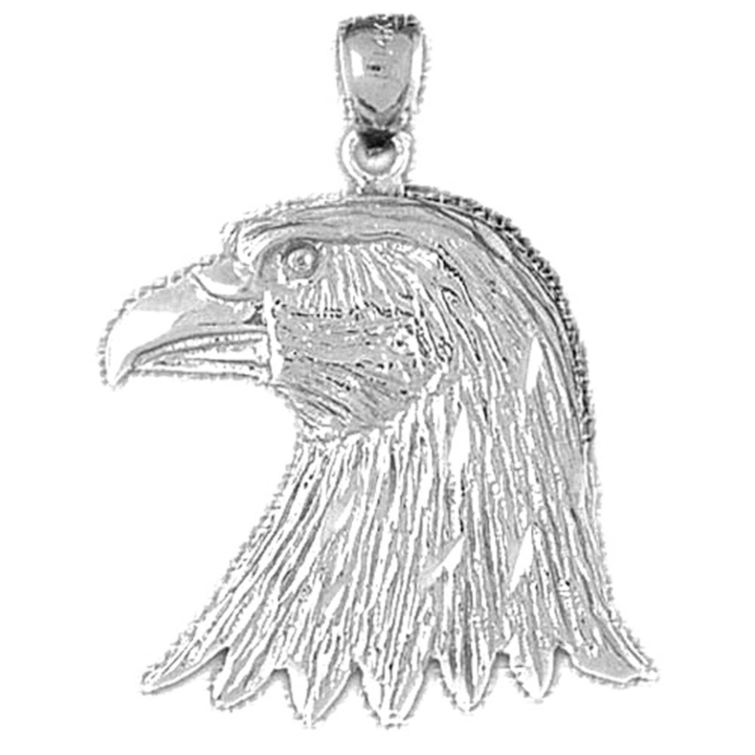 10K, 14K or 18K Gold Eagle Pendant