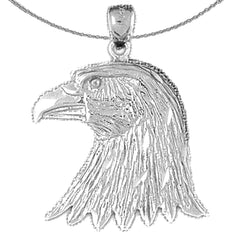 10K, 14K or 18K Gold Eagle Pendant