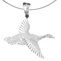 10K, 14K or 18K Gold Duck Pendant