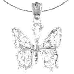 Colgante de Mariposas en Oro de 14K o 18K