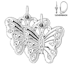 14K or 18K Gold Butterflies Earrings