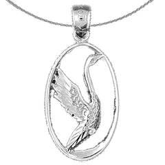 Entenanhänger aus 10 Karat, 14 Karat oder 18 Karat Gold