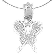 14K or 18K Gold Tennis Ball Pendant