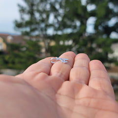 14K or 18K Gold Roller Skates Pendant