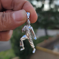 10K, 14K or 18K Gold Martial Arts Karate Pendant